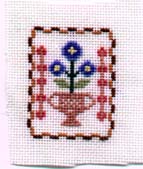 Miniature embroidery