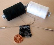 Miniature knitting
