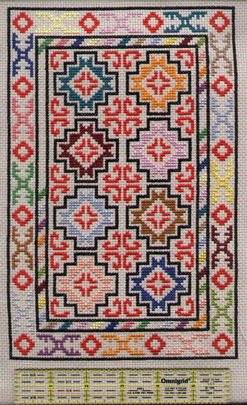 dollhouse rugs needlepoint